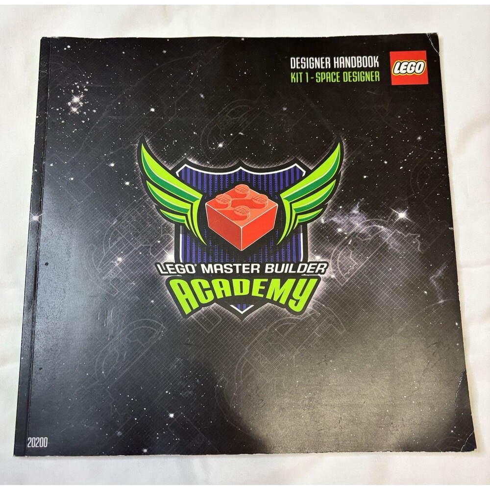 LEGO Master Builder Academy Space Designer 20200 Illustrated English Manual